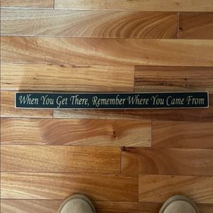 Decorative Wood Sign